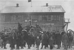 Юрга. Матвей Николаевич Мельников. Колхозное собрание 1933 год    